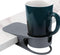 Kalolary Gray Drinking Cup Holder Clip with Groove, Table Bottle Cup Stand DIY Glass Cup Clamp Storage Saucer Clip