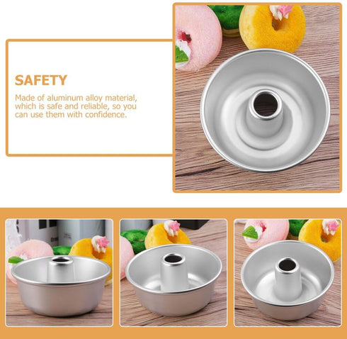 Donut Mold Pound Cake Molds, Individual Donut Pan, Round Cake Pan, Aluminum Donut Mould