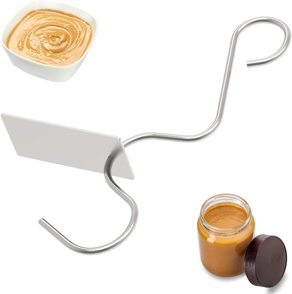 wanjiashanxuan Peanut Butter Stirrer Tool Set - Effortlessly Mixes Nut Butters, Perfect for