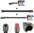 Dyson Extension Wand Tube, Replacement Parts for V15 V11 V10 V8 V7 Stick Vacuum Cleaner, Quick Release Wand 28.5 IN