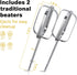 Hand Mixer Attachments, Compatible Beaters for Hamilton Beach 62682RZ, 62692, 62695V, 64699 Mixers