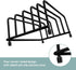 Cutting Board Organizers with 1.0 and 0.6 Inch Wide Slots, Racks for Storage, Bakeware Organizers for Cabinets