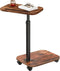Sofa TV Tray Table for Couch, 360 Swivel Height Adjustable TV Trays