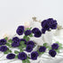 Fake Leaves for Roses Decorations, 80pcs Bulk Green Rose Leaves with Stems for DIY Wedding Bouquets