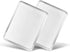 Baking Sheets Set of 2, Bastwe 16 inch Cookie Sheets & Stainless Steel Baking Pans, Rectangle Size 15.95L x 11.97W