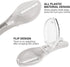 3 Pieces Fish Scale Remover Cleaner, Plastic Kitchen Scraper Graters Tool Fast Cleaning Kit