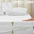 3D 8''-21'' Waterproof Mattress Protector California King Size, Premium Bamboo Viscose Noiseless Air Fabric Natural