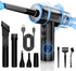 Cordless Handheld Car Vacuum, 12000Pa Strong Suction Mini Vacuum, 3-in-1 Design with LED Light for Multi-Scenario Use