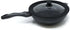 Alpha Living Universal Silicone Cookware Pots and Pans - Vented Tempered Glass-Graduated Lid, Fits 9.5", 10", 11"