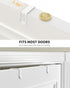 9-Tier Moforoco White Over The Door Pantry Organizer, Pantry Organization And Storage, Metal Hanging Spice Rack Shelves