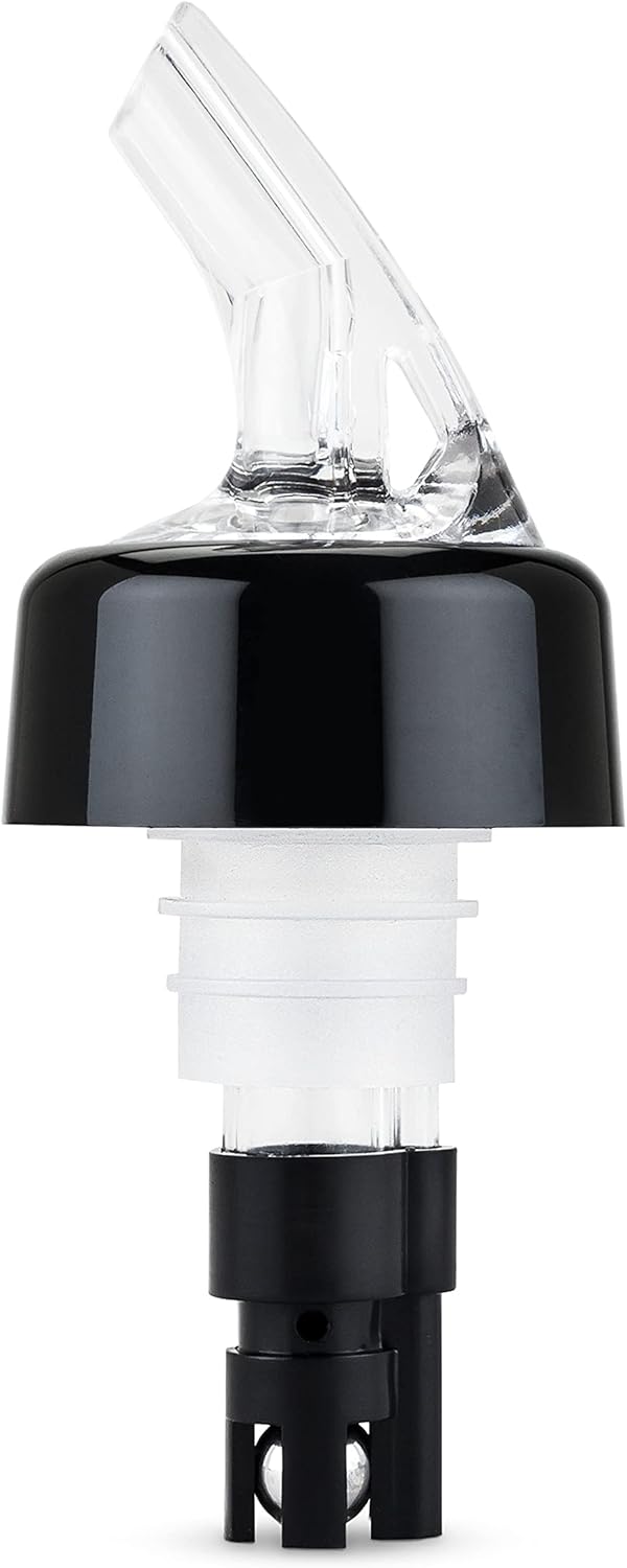 True Ace Measured Liquor Pour Spout, 1/2 Ounce, Fits Standard Liquor Bottles, Set of 1