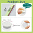 Fridge Magnets, Strong 10 Pcs Small Magnets for Refrigerator, Heavy Duty Mini Decorative Whiteboard Magnets