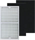 Filters C Compatible Idylis Air Purifier IAP-10-200 & IAP-10-280, Part # IAF-H-100C - 1 HEPA Filter & 2 Carbon Filters