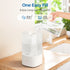 LasVacde 2.5L 30H 28dB Humidifiers for Bedroom, Top Fill Cool Mist Humidifiers for Large Room, Easy to Fill & Clean