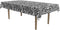 Zebra Print Plastic Tablecover