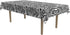 Zebra Print Plastic Tablecover