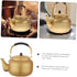 Vintage Aluminum Kettle, Hot Water Kettle Coffee Pot, Portable Water Boiler for Tea and Milk