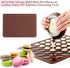 Silicone Baking Mat - Macaron Silicone Baking Mats, 48 Cavities for Cookies and Decorating Tools