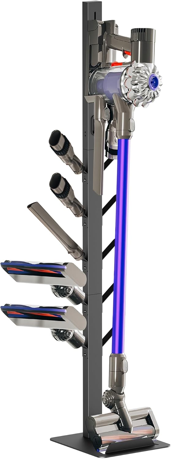 Mount Plus HAB11 10 Accessory Holders, Universal Vacuum Stand for Dyson Cordless Stick Vacuum Cleaner V15 V12 V11 V10