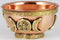 AzureGreen Triple Moon Offering Bowl, 3"