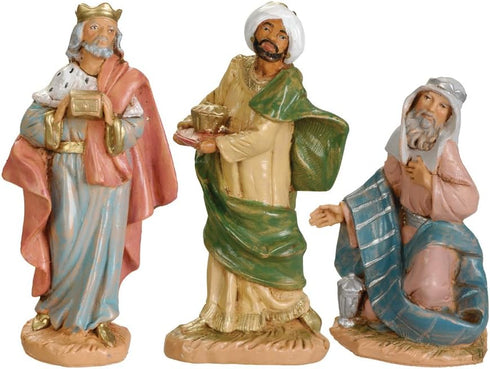 Fontanini 3-1/2-Inch Kings Nativity Addition, Set of 3