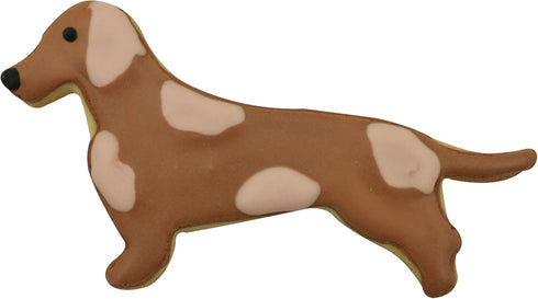 R&M Dachsund Cookie Cutter, 5" in Durable Tinplated Steel