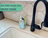 Mason Jar Kitchen Soap Dispenser & Sponge Holder - 14oz Liquid Soap Dispenser with Stainless Steel Pump