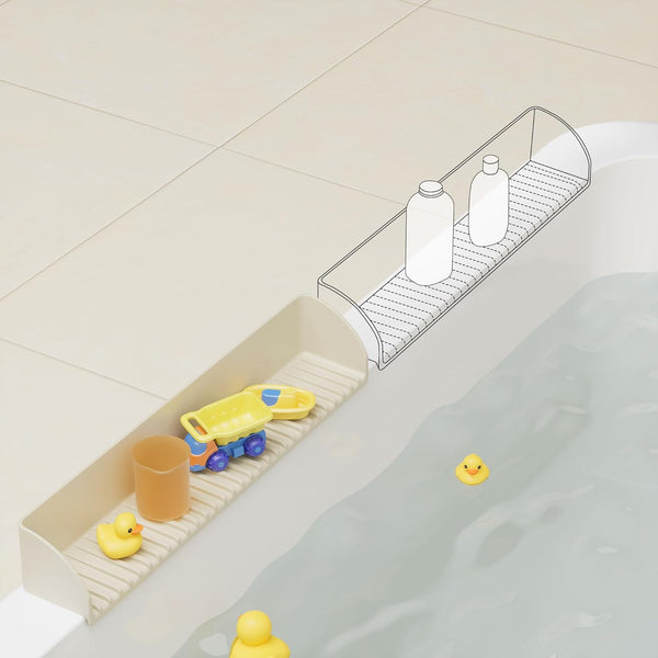Roslim Splash Guard for Bathtub & Sink - Silicone Kids Bath Splash