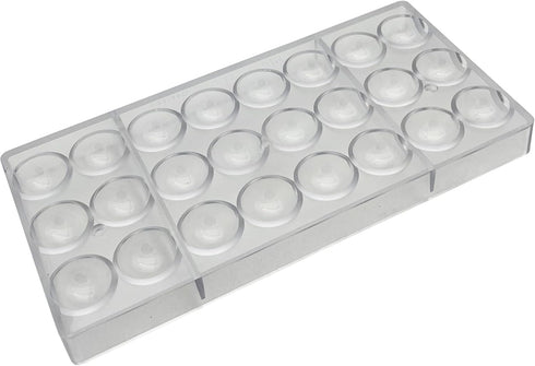 Goldbaking Semi Sphere Chocolate Mould, PC Polycarbonate Hemisphere Chocolate Mold (s 1.2inch)