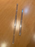 Graber Crystal Clear Sash Curtain Rod, 2 Rods per Package, Adjustable Width 11 1/2 to 20-Inch
