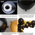Black and Gold Balloon Garland Kit, 114Pcs Latex Party Balloons for Birthday, New Years, Wedding Decorations