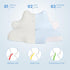 Reading Pillow for Lying, Leaning and Prone, Contour Memory Foam Pillow, Ergonomic Cervical Pillow for Neck