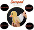 4.5" 3.5" Secopad Non Slip Bathtub Stickers, Duck Adhesive Kids Anti Slip Decal Treads for Shower and Bath Tub