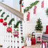 4 Strands Christmas Garland, 80 Feet Artificial Pine Garland for Holiday Wedding Party Decoration, Indoor/Outdoor