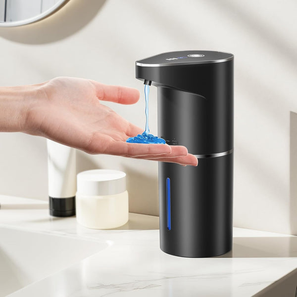 Fantictas Automatic Soap Dispenser,Touchless Hand Wall Mount Rechargeable 3 Gear Adjustable Electric