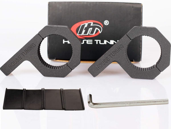 Light Bar Clamp Mount Bracket - 1.5inch 38mm for ATV UTV Motorcycle Bumper (2pcs-1.5" Clamp)