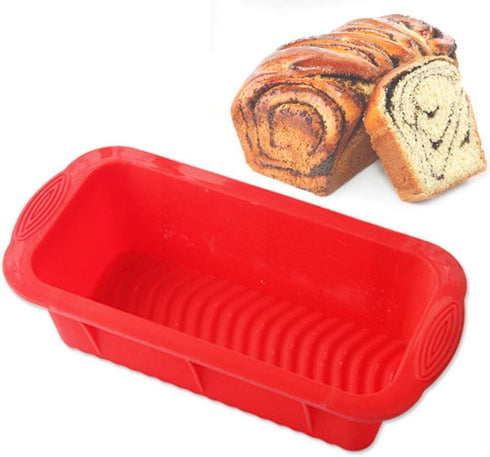 Set of Two Nonstick Loaf Pans for Homemade Bread Making, Soap, Fudge, Meatloaf and More (2 Pack Bread Mold)
