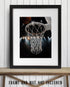 The Money Shot Diamond Basketball Hoop: 11x14 Unframed Poster - Luxury Hoop for Hoopers, Game Room Decor