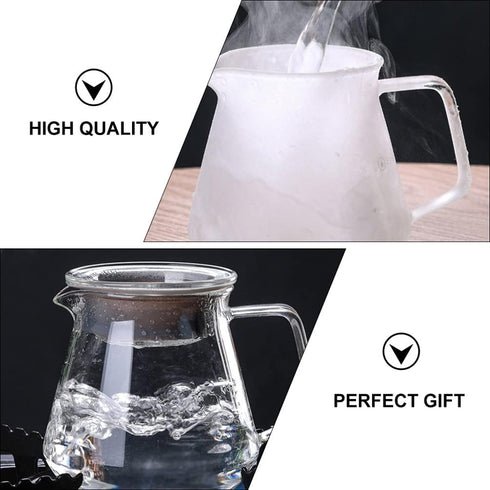 Portable Stove Espumador De Leche – Glass Coffee Pot Replacement 500/650, Teapot for Home Supplies