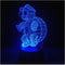 Gfytdxe 3D Optical Illusion LED Night Light, Boy Girl Kids Baby Sleep Desk
