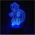 Gfytdxe 3D Optical Illusion LED Night Light, Boy Girl Kids Baby Sleep Desk