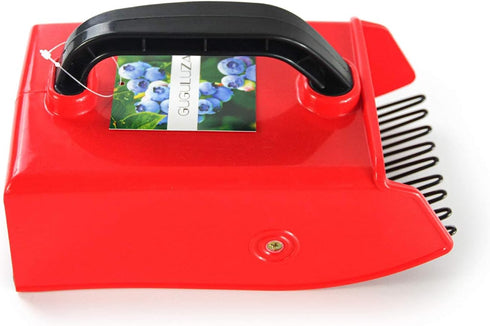 9" 5.5" GUGULUZA Berry Picker with Metallic Comb, Plastic Blueberry Picker Scoop with Ergonomic Handle, Huckleberry