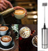 Electric Hand Mixer, Stainless Steel Handheld Kitchen Coffee Stirrer, Easy to Use Egg Beater Milk Frother