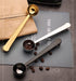 Coffee Scoop Clip, Stainless Steel Tablespoon Coffee Spoon with Long Handle, Multifunction Sealing Bag Clip for Kitchen