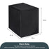 Ice Maker Cover, Universal Waterproof Shield for Countertop Appliances in Home, Garage and Office, Black