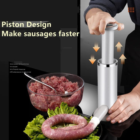 2 1 Commercial 2 Sausage Stuffer Meatball Maker - in Vertical Sausage Maker Machine Sausage Making Kit - Homemade