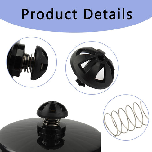 Coffee Machine Brew Basket Replacement Kits, Bottom Spring Loaded Stopper for Hamilton Beach Coffee Makers (2 Pcs)