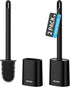 MR.SIGA Toilet Brush and Holder Set, Wall Mounted Toilet Bowl Brush, Compact