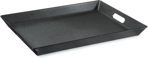 GET RST-1522-BK 15" 20", G.E.T. Non-Skid Ottoman / Coffee Table Serving Tray, x Black