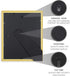 Langdon House 8x10 Picture Frames, Gold, 6 Pack, Contemporary Frame Set for Wall Mount or Table Top